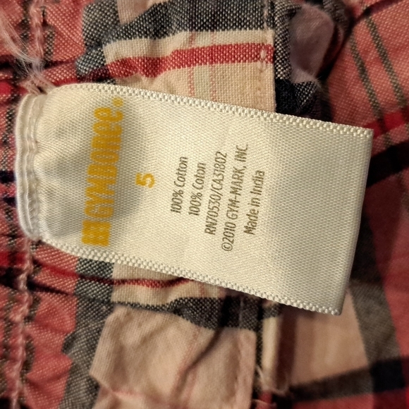 Gymboree girls size 5 plaid skirt elastic back waist pink, red, blue VGUC - Picture 3 of 3